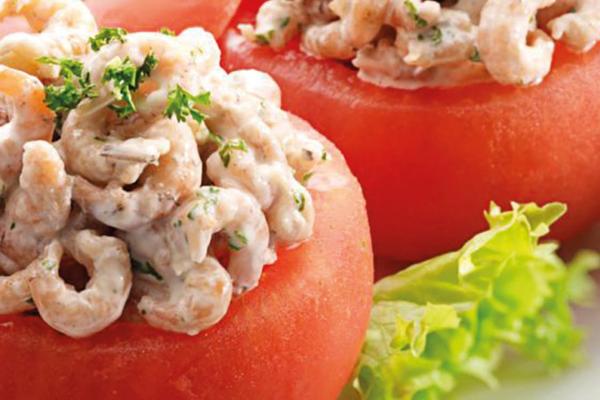 Tomaat garnaal